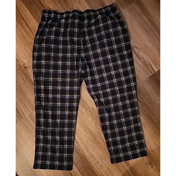 Nautica Mens Pajama Pants XXL Plaid Blue Fleece Elastic Waist Drawstring - Picture 10 of 10